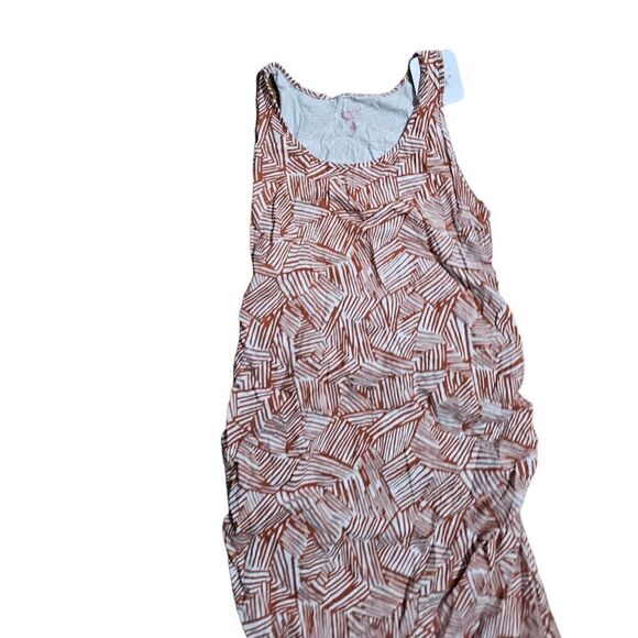 Maternity ISABEL Sleeveless Side Shirring Dress XL - Picture 3 of 4